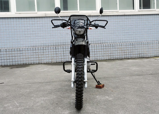 198ml Displacement Dirt Road Motorcycle 840mm Seat Low Fuel Consumption